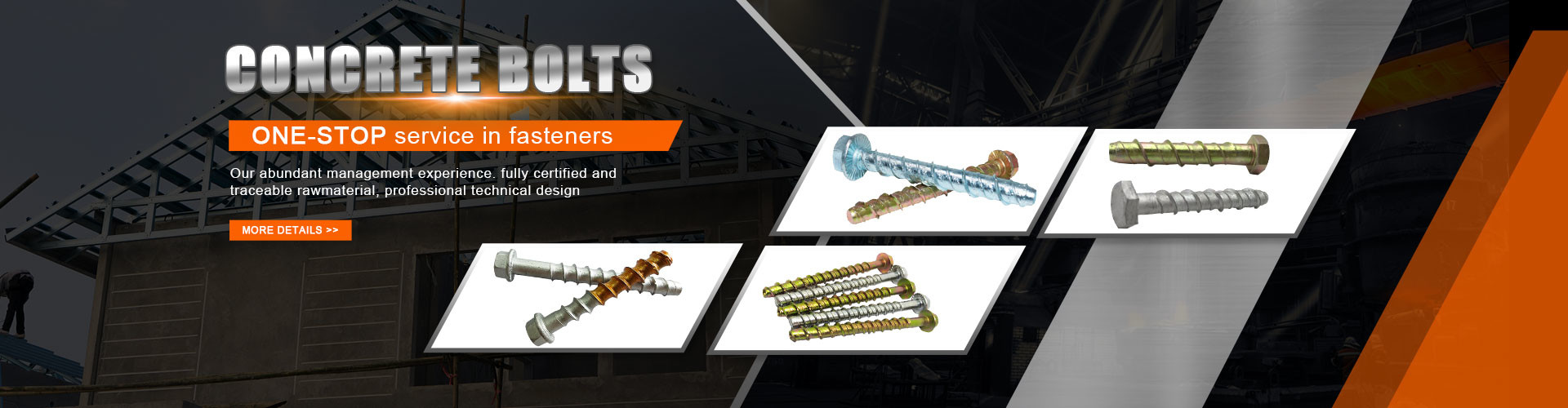 QUALITÀ Fermi dei bulloni fabbrica