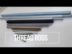 La singola estremità di acciaio inossidabile fissa la metropolitana di plastica d'acciaio Rohi del perno di Rod Double End Studs Metal