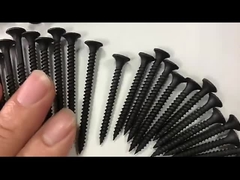 Il muro a secco di Tornillos del bordo di gesso avvita la vite capa del filo del nero della bugola grezza del fosfato