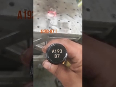 Ptef anodizzato colorato ha ricoperto Rod Ends Bolts Acme Threaded Rod With Nuts