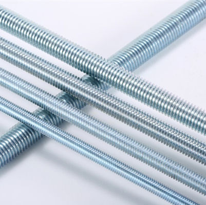 QUALITÀ  ISO9001 Gr8.8 Zinc Plated Thread Rods Galvanized Full Thread Bar Bolts fabbrica