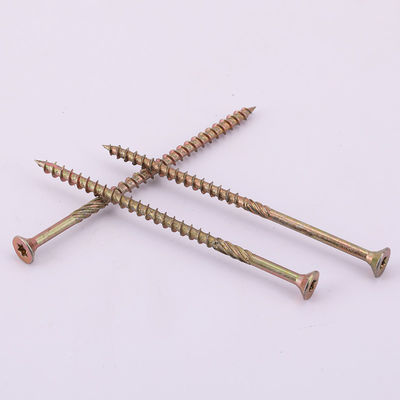 QUALITÀ  Yellow Zinc Torx Drive Chipboard Screw Double Countersunk Head Chipboard Screw fabbrica