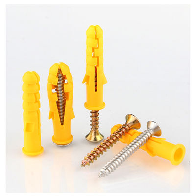 QUALITÀ  Plastic Drywall Wall Anchors Nylon Wall Plug Anchor With Self Tapping Screws For Plasterboard fabbrica