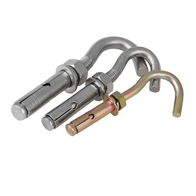 QUALITÀ  Ring Hook Concrete Sleeve J Type Expansion Anchor Bolts Zinc Plated Stainless Steel fabbrica